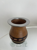 Maté en bois "Curvas" Argentina