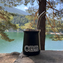 Mate Cup Stainless Steel Black Sol Del Este